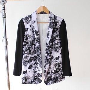 Tahari Flower Blazer